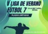 Abierto el plazo para la V Liga de Verano de Fútbol 7 en Villanueva de Tapia