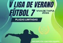 Abierto el plazo para la V Liga de Verano de Fútbol 7 en Villanueva de Tapia