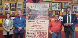 Novillada con picadores con triunfadores en la provincia de Málaga para abrir la temporada taurina 2026 en la Feria de Primavera de Antequera