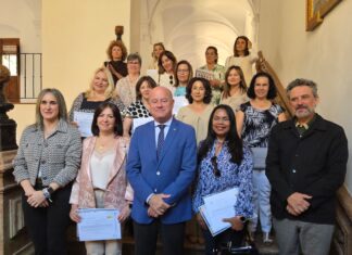 Antequera hace entrega de los diplomas del Programa de Empleo y Formación ‘Sociosanitario II’ a 15 alumnas mayores de 52 años