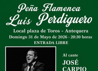 La Peña Flamenca Luis Perdiguero organiza una actuación en la Feria de Primavera
