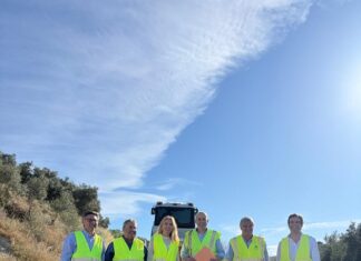 La Diputación de Málaga invierte 1,1 millones de euros en la rehabilitación integral del Camino de La Parrilla