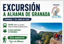 El Club Villa del Torcal organiza una doble ruta de senderismo y ciclismo a Alhama de Granada