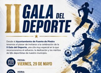 Fuente de Piedra premiará los méritos de sus atletas en la II Gala del Deporte