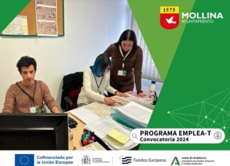 Finaliza el proyecto Emplea-T en Mollina con tres nuevas contrataciones