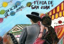 ‘La Feria a Caballo’ de María José Páez, cartel ganador de la Feria de San Juan 2026 de Humilladero