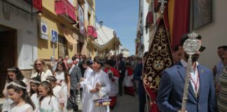 El Corpus Christi vuelve a tomar las calles de Archidona con los niños de Primera Comunión como protagonistas