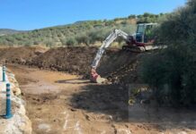 La Junta inicia obras en el Arroyo Carnicero de Casabermeja tras los daños de la DANA