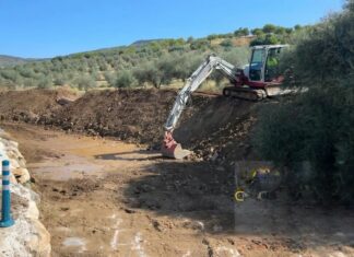 La Junta inicia obras en el Arroyo Carnicero de Casabermeja tras los daños de la DANA
