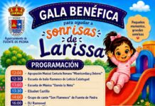Fuente de Piedra se vuelca con Larissa este sábado con una gran gala solidaria