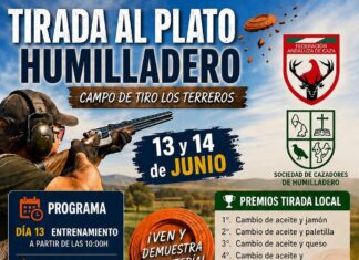 Humilladero apunta al plato este fin de semana: dos días de tirada, premios y ambiente en Los Terreros