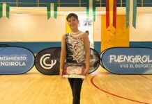 Humilladero suma un diploma andaluz en gimnasia rítmica con Sandro Muñoz