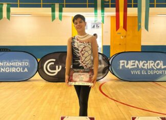Humilladero suma un diploma andaluz en gimnasia rítmica con Sandro Muñoz