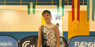 Humilladero suma un diploma andaluz en gimnasia rítmica con Sandro Muñoz