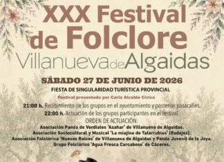 Villanueva de Algaidas se prepara para acoger su XXX Festival del Folclore