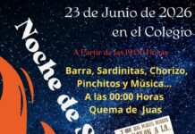 Carratraca celebra la Noche de San Juan con sardinadas, pinchitos y quema de Juas a medianoche