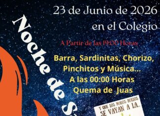 Carratraca celebra la Noche de San Juan con sardinadas, pinchitos y quema de Juas a medianoche