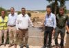 Arranca la ejecución de una escollera de piedra para encauzar el río Guadalhorce a su paso por Villanueva del Trabuco