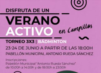 ‘Verano Activo’ vuelve a Campillos: bádminton 3×3, entrada libre y dos días de competición