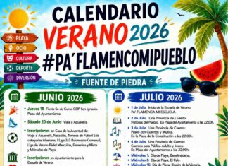 Fuente de Piedra llena el verano 2026 con playa, cine y flamenco