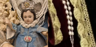 Roban nueve anillos a la Virgen de la Salud y un rosario a la Virgen de los Trabajos en Antequera