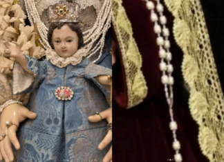 Roban nueve anillos a la Virgen de la Salud y un rosario a la Virgen de los Trabajos en Antequera