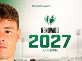 Juan Aspra renueva una temporada más con el Antequera CF