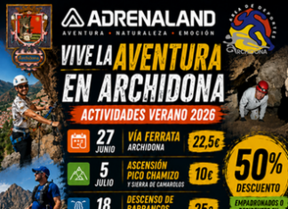 Vía ferrata, cuevas y barrancos: el verano más activo de Archidona arranca el 27 de junio