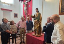 Antequera recupera un San José barroco del siglo XVII