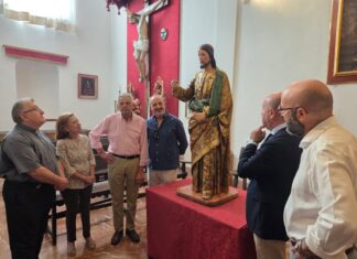 Antequera recupera un San José barroco del siglo XVII