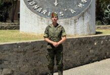 Nerea Galindo, primera dama legionaria de Alameda