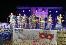 La Noche Carnavalesca de Villanueva de Algaidas cumple doce años de éxito