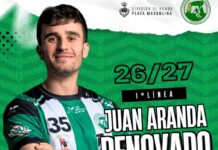 Juan Aranda seguirá defendiendo los colores del Balonmano Dólmenes Antequera en Plata