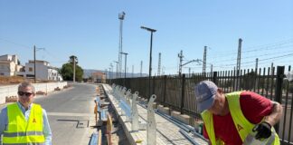 La Diputación de Málaga invierte 248.400 euros en mejorar el drenaje de la carretera MA-4403 en Bobadilla Estación