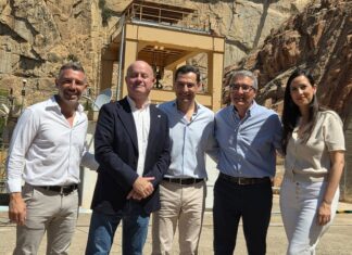 El nuevo puente colgante del Caminito del Rey consolida un motor de 64 millones de euros anuales para la comarca