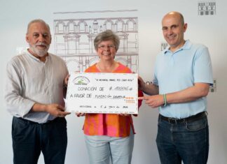 El Club Camino Verde entrega 1.000 euros a la Fundación Harena para fines sociales