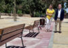 Recta final de las obras de remodelación de los Jardines del Corazón de María de Antequera