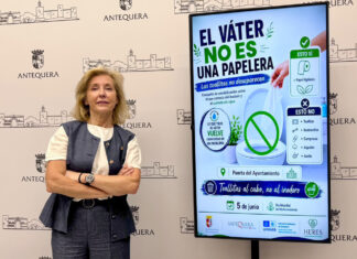 Antequera se suma al Día Mundial del Medio Ambiente con una campaña de sensibilización sobre el uso correcto del inodoro y el cuidado del agua