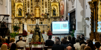 Finaliza la compleja restauración de la talla de San Francisco de Paula de Archidona