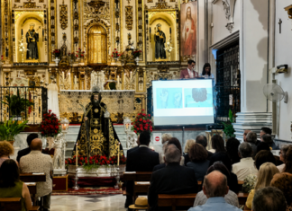 Finaliza la compleja restauración de la talla de San Francisco de Paula de Archidona