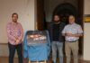 Un dron inmortaliza la Romería Nocturna de Archidona en el cartel oficial de 2026