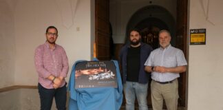 Un dron inmortaliza la Romería Nocturna de Archidona en el cartel oficial de 2026