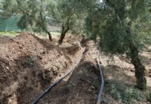 Villanueva del Trabuco renueva 500 metros de tubería en El Gitano