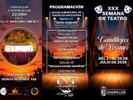 Campillos celebra 30 años de «Candilejas de Verano» con seis obras