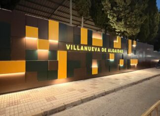 Dimotech ejecuta la nueva imagen de bienvenida de Villanueva de Algaidas