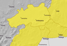 Aviso amarillo por calor en Antequera: hasta 39 grados este miércoles