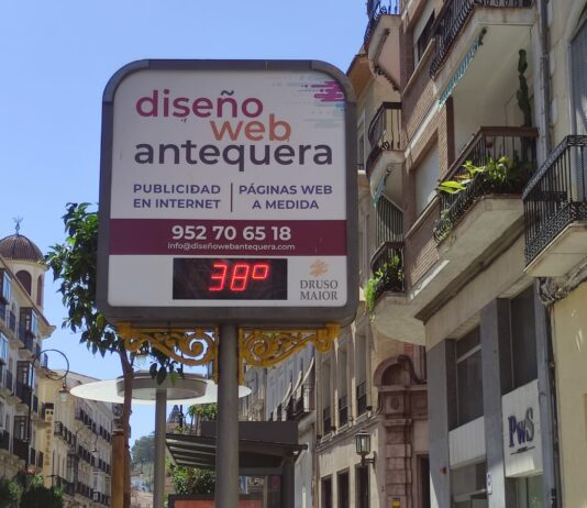 Antequera roza los 40°C: aviso amarillo por calor este fin de semana