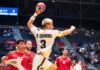 El extremo Sean Corning, nuevo jugador del Club Balonmano Dólmenes Antequera