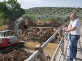 La Junta invierte 1,2 millones en reparar los cauces fluviales de Archidona