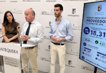 El Ayuntamiento de Antequera reduce a 18,31 días el período medio de pago a proveedores